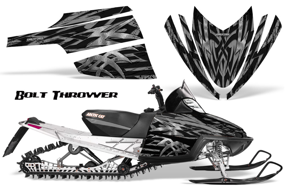 Arctic Cat M Series CrossFire Graphics Kit Bolt Thrower Silver